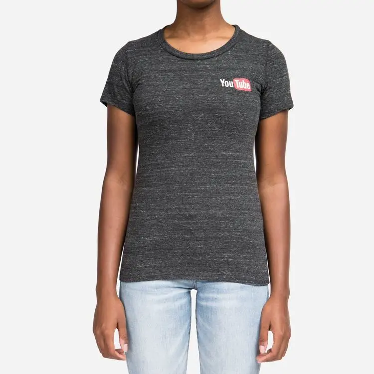 Badge Tee Charcoal Womens